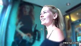 Glamorous Czech Teen Gets Seduced In Supermarket