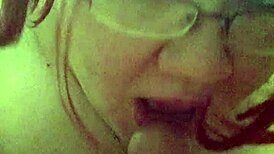 bbw delivers amazing blowjob in seven minutes of heaven