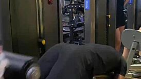 i trained hard at the gym and ended with steamy cardio