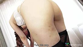 Hot Damn! Brunette Japanese Tumugi Nakahara Rocks Amateur Teen Scene!