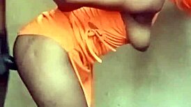 Yo slut, you taking this big black cock standing doggy like a champ?