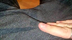 European neighbors tease with striptease, riding, spanking, and spitting on panties