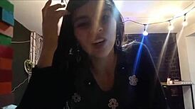 made my friend climb stairs, saw her thong, then filled her room with cum after lunch