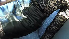 Watch This Blonde Cougar Fucking Hard In The Car On October 31st!