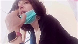 Uh, my step aunt’s rectal temp always so hot, gotta insert suppository!