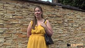 Alice craves a tough guy for her wild anal fun