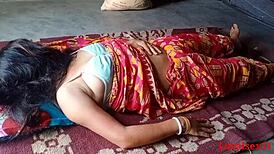 I watched Desi housewife bang hard in saree on webcam