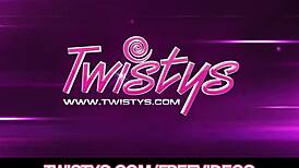 Man, I can’t even... Jessi June teases her big natural-tits so good!