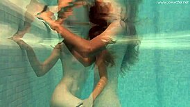 omg, hottest petite irina russaka with small tits underwater! 😍