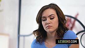 Busty Lesbian Stepmom Devours Stepdaughter Freya Parker's Pussy with Shay Sights
