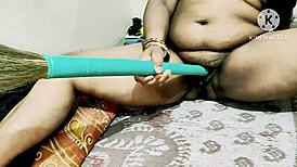 Desi Mom’s Friend Drilled Hard with Monster Cock in Hindi Audio