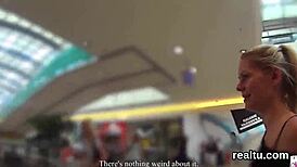 Glamorous Czech Teen Gets Seduced In Supermarket