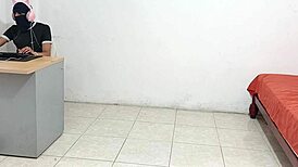 stepsister’s teasing gets me hard for solo cock stroking