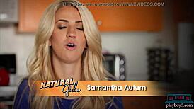 Old blonde bombshell Jessica Vaughn in all her glory