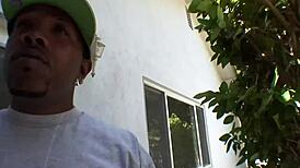 lisa ann takes on shorty mac's big black dick