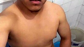 Teen Amateur Indulges in Rich Solo Masturbation with Intense Cumshot Finish