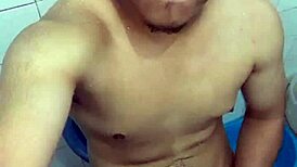 Teen Amateur Indulges in Rich Solo Masturbation with Intense Cumshot Finish