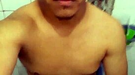 Teen Amateur Indulges in Rich Solo Masturbation with Intense Cumshot Finish