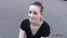 hey, czech teenie, teased in hypermarket for pov banging?