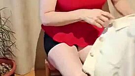 fucking my teacher in class when no one's around, doggystyle with choking and anal?