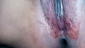 Redhead Nymph Shares Virgin Pussy on Public Beach