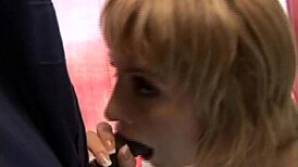 sophia mounds enjoys licking and sucking big black cock in doggystyle blowjob with facial!