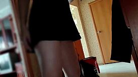 Slutty stepmom seizes the chance for steamy sex with stepson in POV