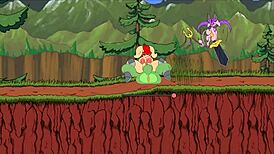 i'm playing armas quest, the minotaur cums all over my face after a titjob