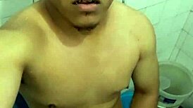 Teen Amateur Indulges in Rich Solo Masturbation with Intense Cumshot Finish