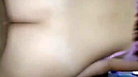 Unexpected tinder encounter with mother-in-law leads to forbidden sex on stairs in close-up pov