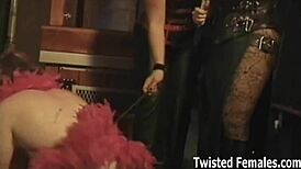 Sissyfied and tormented by two total dommes