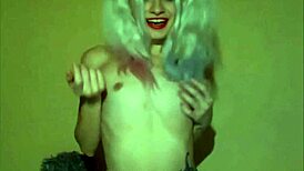 hot teen blonde dives into intense anal fisting play