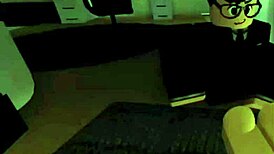 Roblox Girl Caught and Fucked by Sneaky Intruder