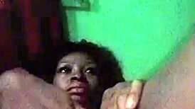 Horny Teen Ruins Her Wet Pussy in Darkness