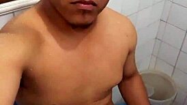 Teen Amateur Indulges in Rich Solo Masturbation with Intense Cumshot Finish