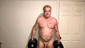 daddy trains hard with raw moves that dominate every intense session without mercy!