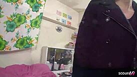 Petite Japanese teen hits multiple orgasms with Hitachi vibrator in uncensored JAV