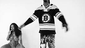 She's Sucking Daddy's Dick Like a Popsicle in Nasty Group Gangbang Action. So Rough!