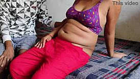 beautiful bengali maid wife fingers pussy during sudden sex with college boy