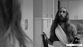 Redhead enjoys wild threesome with friends at birthday bash, wanna join?