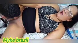 Stepmom Feels Intense Pleasure in Bed