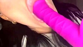 british exchange student solo play with squirting