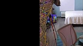 Mama Africa Spreads Wide Open on Canadian Beach for You!