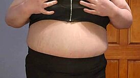 Horny BBW Becca Uses Dildo To Pleasure Her Big Tits And Naked Body Intensely.