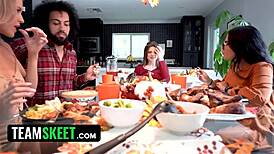 Girls' Orgasmic Licking And Riding In Interracial Group