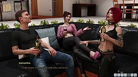 Exploring lust academy in 3d outfit