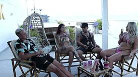 Compilados do Casal Kobra on Bora Cast with Bruna Carlos Feels So Wild - Parte 3 on Sheer Red