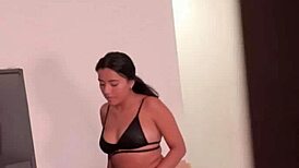 First time creampie with latina colombian