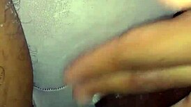 Ebony Babe Rubs Her Wet Pussy to Orgasm in Panties