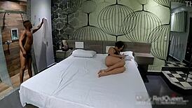 Fresh from Shower, Stud Pounds Tight Milf Ass Hard